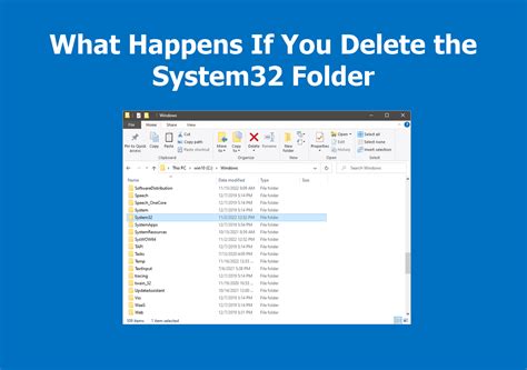 What Happens If System32 Is Deleted