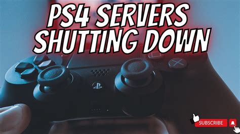 What Happens When Ps4 Servers Shut Down