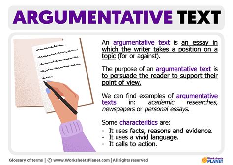 What Is Argumentative Text