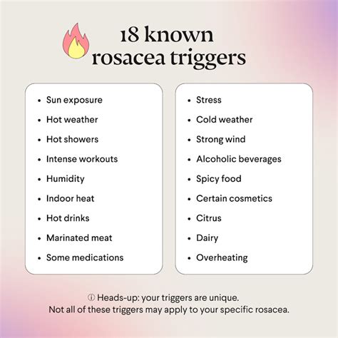 What Triggers Rosacea Flare Ups