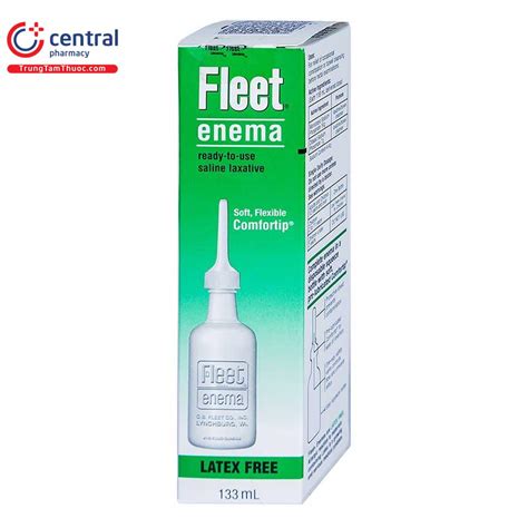 When To Use Fleet Enema