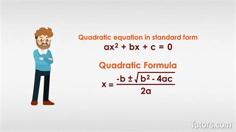 When To Use Quadratic Formula