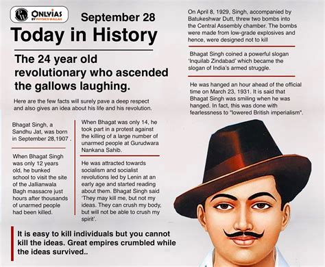 When Was Born Bhagat Singh
