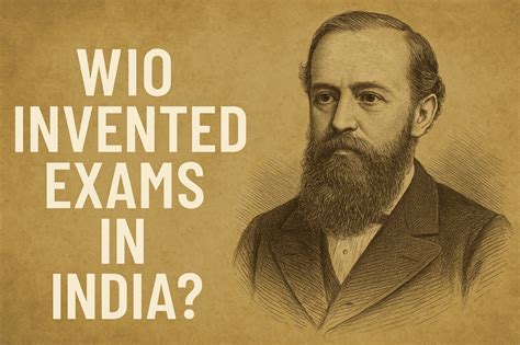 When Was Invented Exams