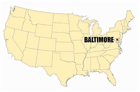 Where Is Located Baltimore