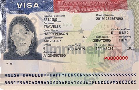 Where Is Located Non Immigrant Visa Number