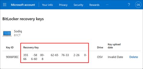 Where To Find Bitlocker Recovery Key