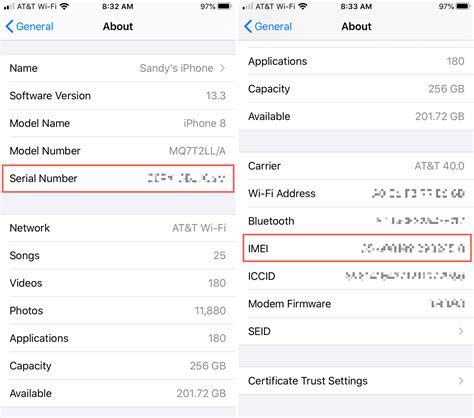 Where To Find Imei Number On Iphone