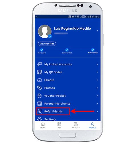 Where To See Referral Code In Gcash
