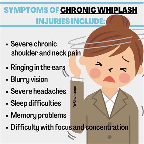 Whiplash Nerve Damage Symptoms