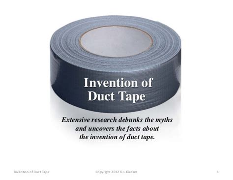 Who Invented Duct Tape