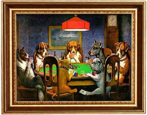 Who Painted Dogs Playing Poker