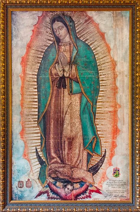 Who Painted Our Lady Of Guadalupe