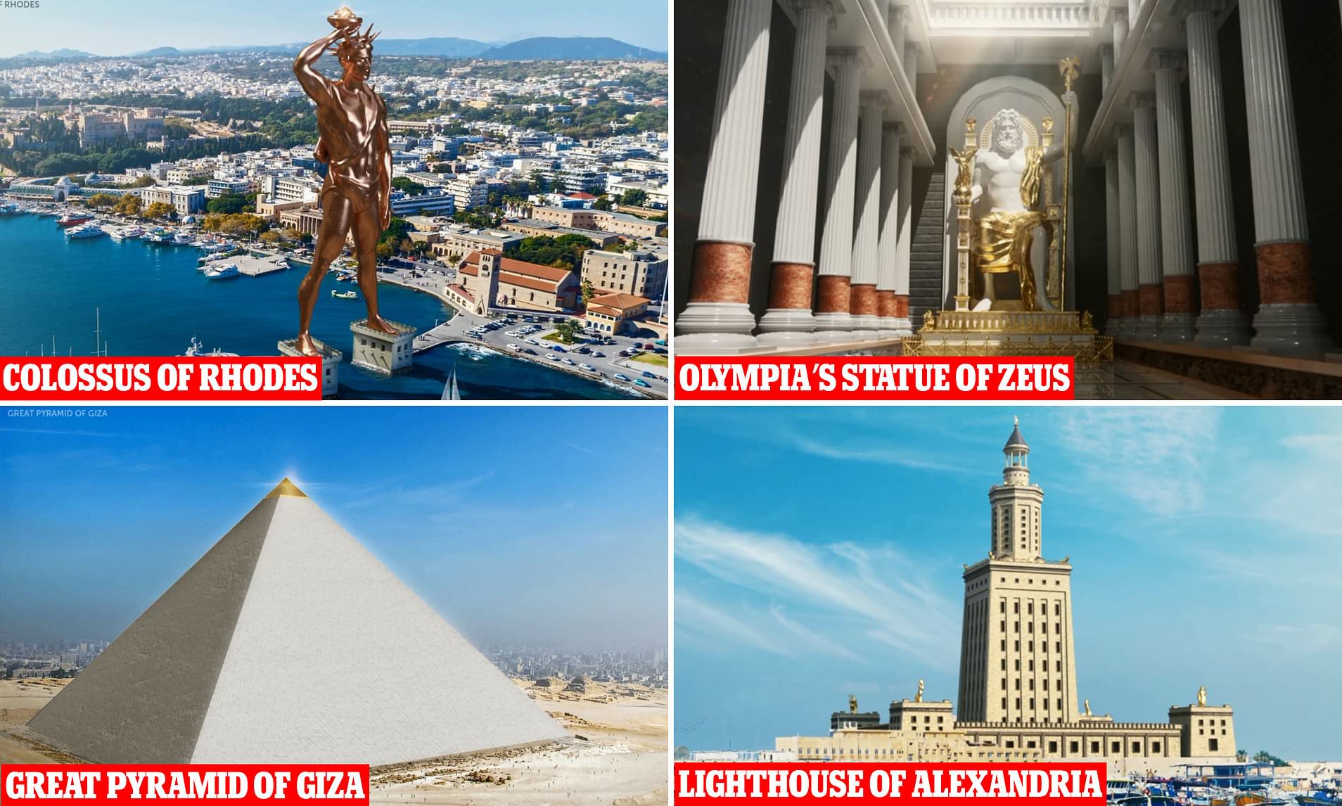 What Remains: The Wonders Of The Ancient World Now