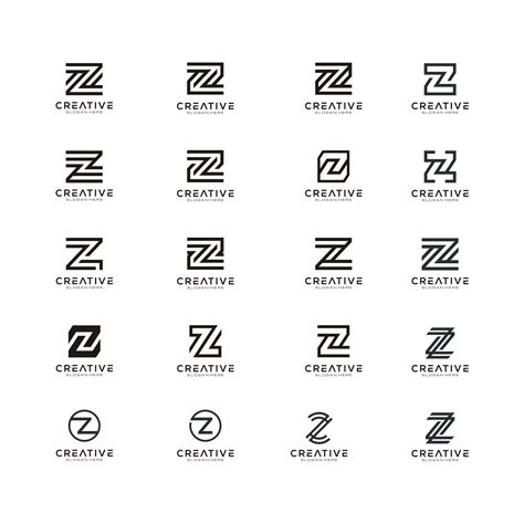 Z Logo Design Ideas